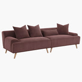 Elizabeth Corduroy Extra Long Sofa