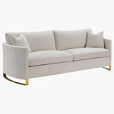 Corliss Curved Track Arm Sofa