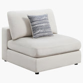 Cloud Dupe Armless Chair