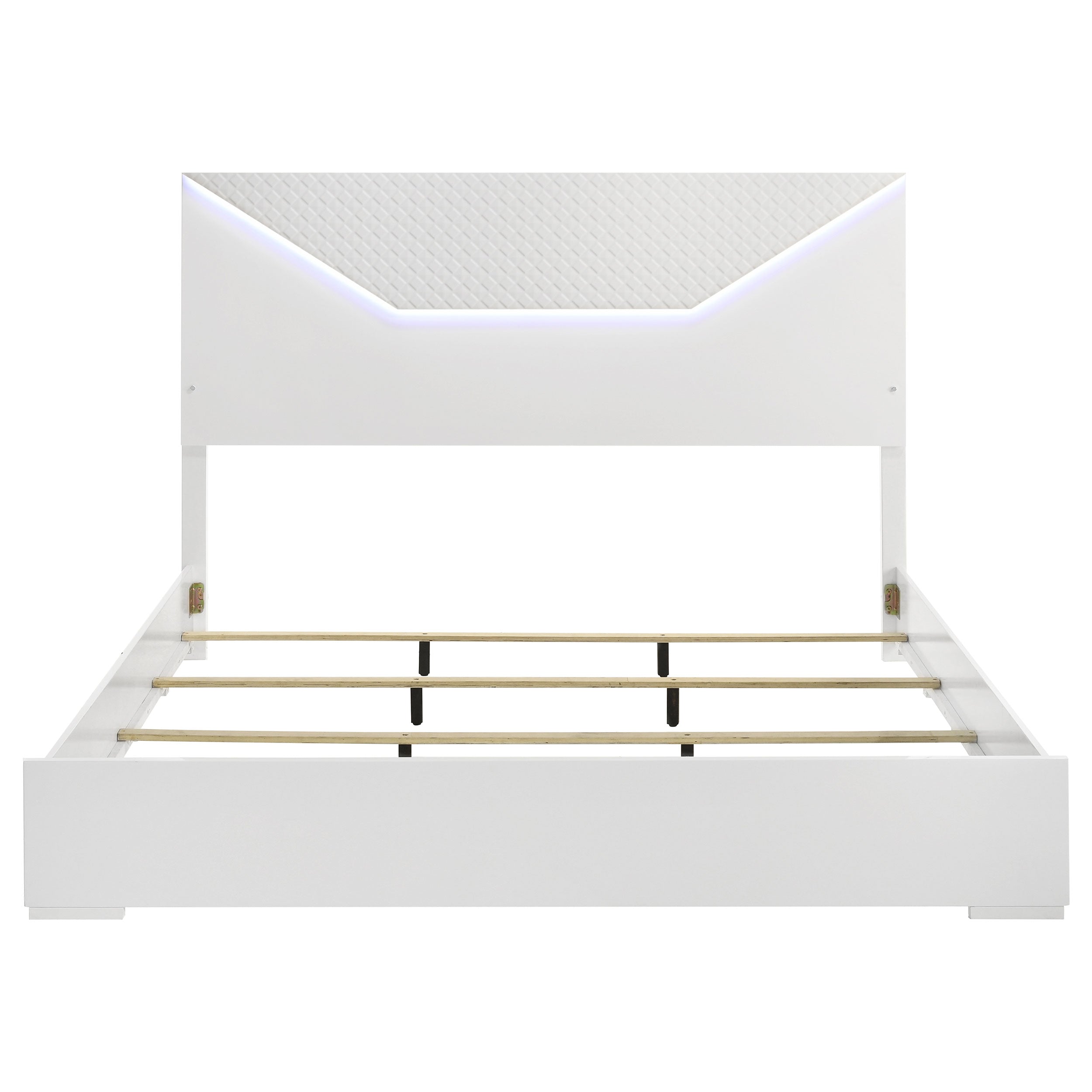 Ives Panel Bed with LED Headboard