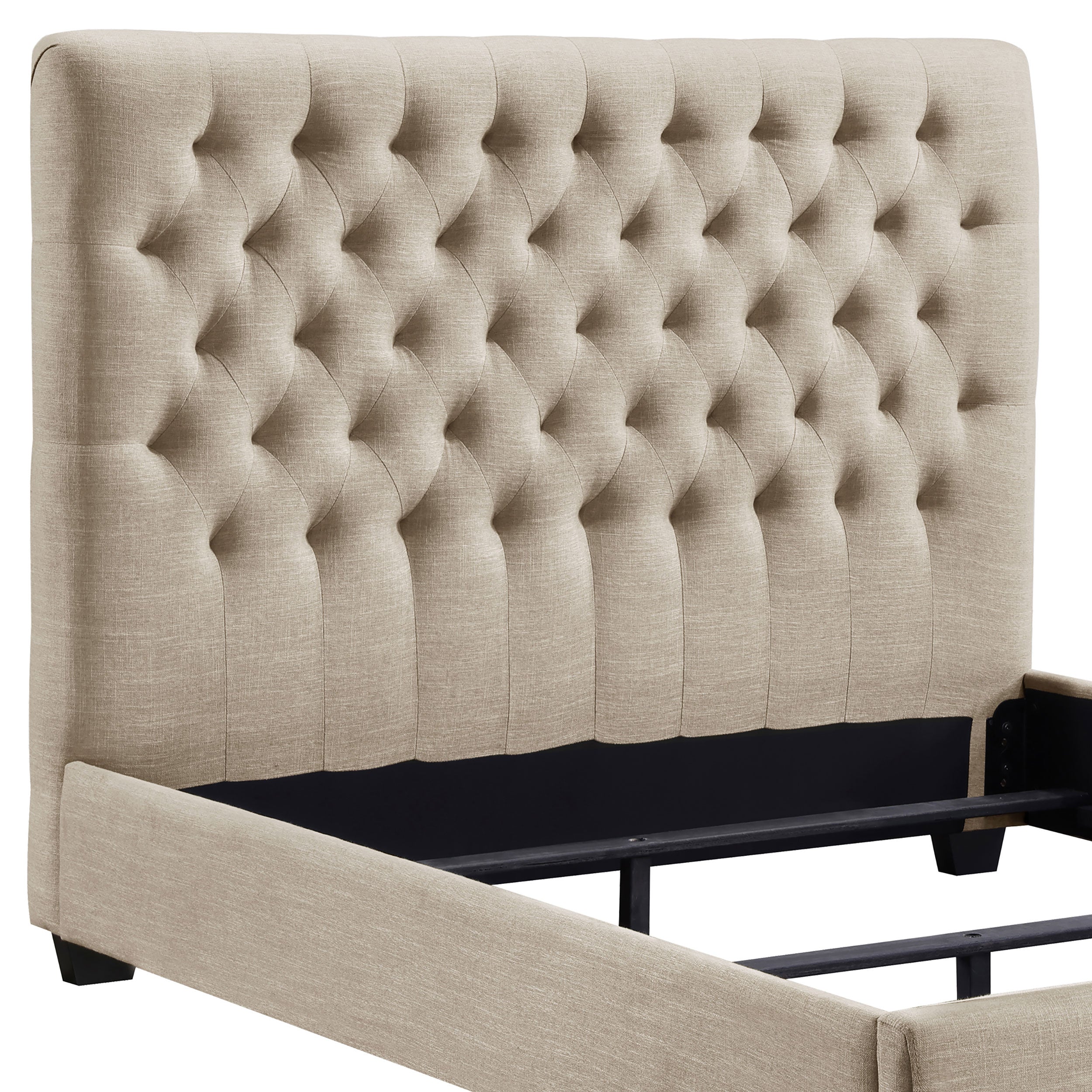 Chloe Upholstered Panel Bed