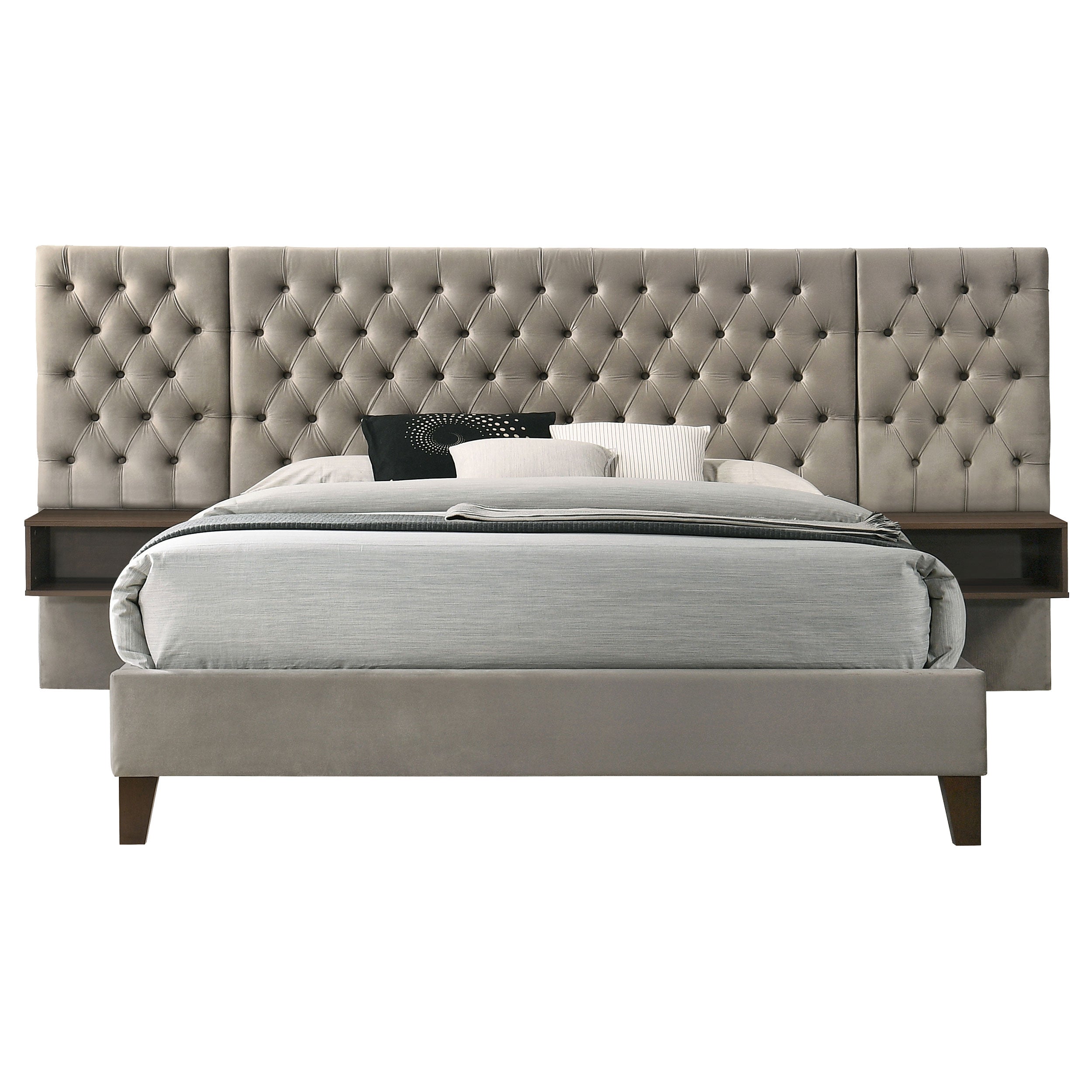 Marley Upholstered Wall Panel Bed