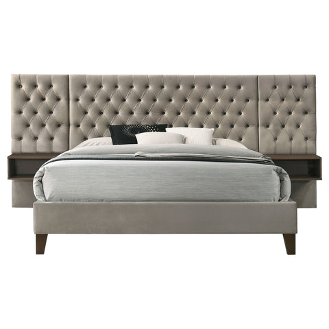Marley Upholstered Wall Panel Bed