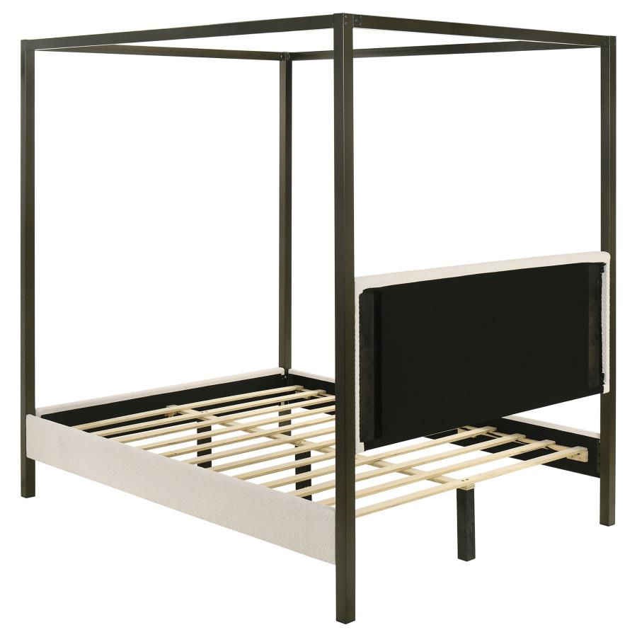 Monroe Upholstered Canopy Bed