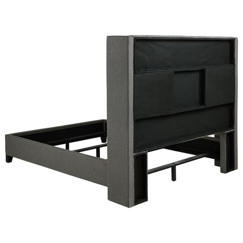Bancroft Upholstered Wingback Bed