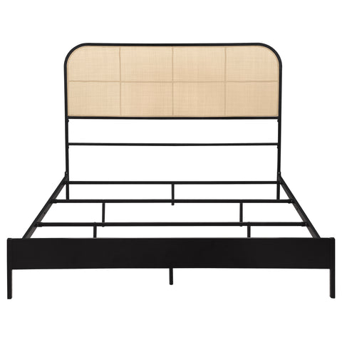 Amherst Radio Weave Rattan Metal Bed