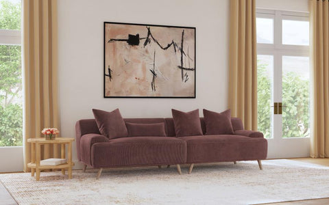Elizabeth Corduroy Extra Long Sofa