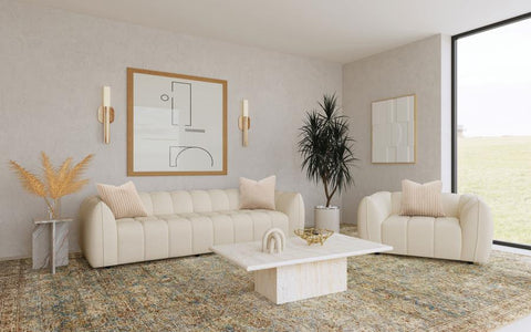 Winchester Boucle Extra Long Sofa