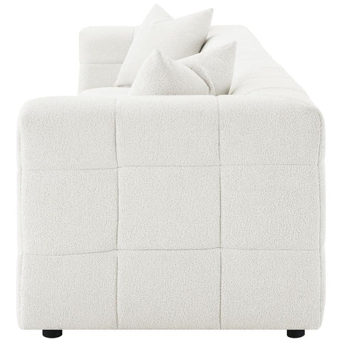 Everly Boucle Upholstered Extra Long Sofa