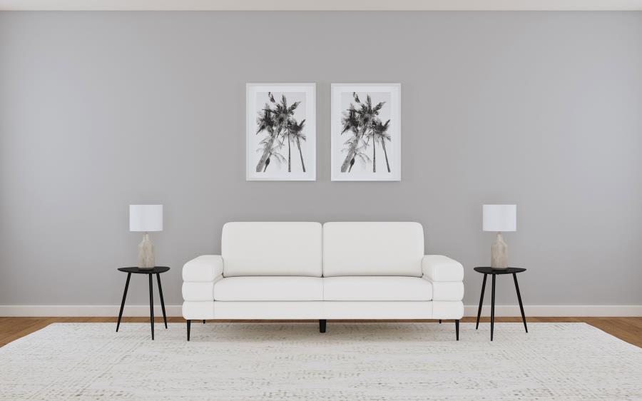 Jessel Chenille Track Arm Sofa