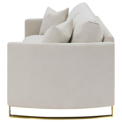 Corliss Curved Track Arm Sofa