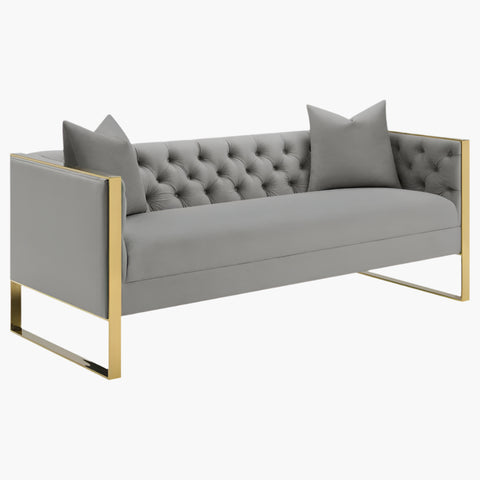 Eastbrook Velvet Tufted Sofa