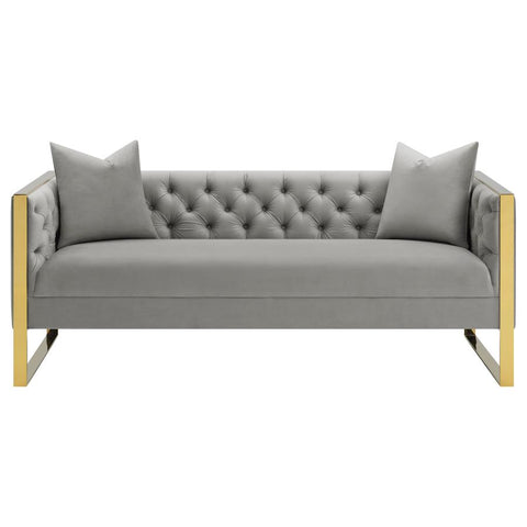 Eastbrook Velvet Tufted Sofa