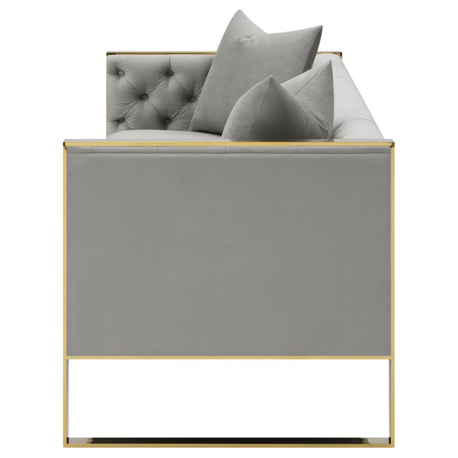 Eastbrook Velvet Tufted Sofa