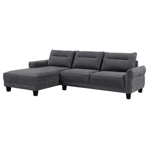 Caspian Curved Arm Chaise Sectional