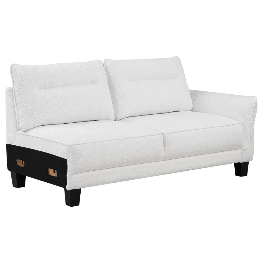 Caspian Curved Arm Chaise Sectional