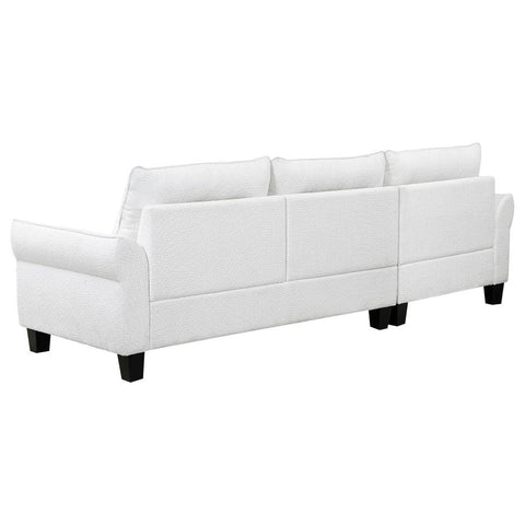 Caspian Curved Arm Chaise Sectional