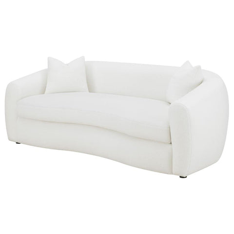 Isabella Faux Sheepskin Upholstered Sofa