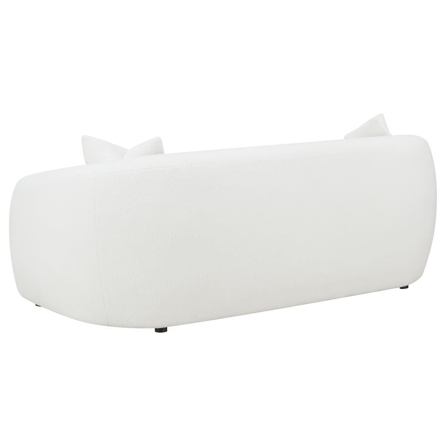 Isabella Faux Sheepskin Upholstered Sofa