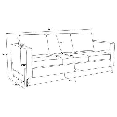 Tilly Track Arm Sofa
