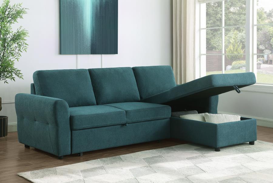 Samantha Storage Sleeper Sectional