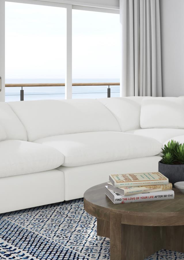 Cloud Dupe Oversize Armless Chair