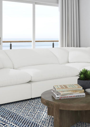 Cloud Dupe Oversize Armless Chair