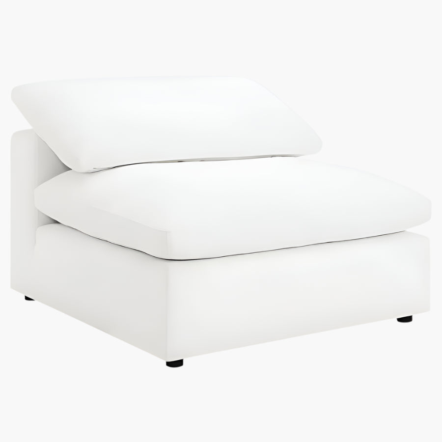 Cloud Dupe Oversize Armless Chair