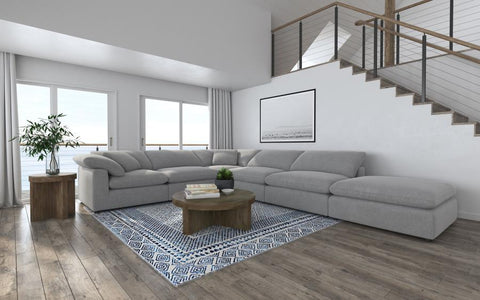 Cloud Dupe Oversize Modular Couch