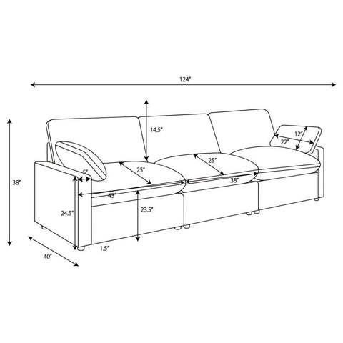 Collins Modular Power Sofa